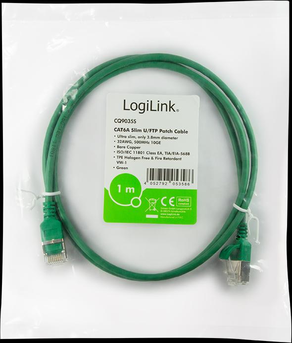 Image du produit LogiLink Câble de réseau (STP, CAT6a, 1.50 m)