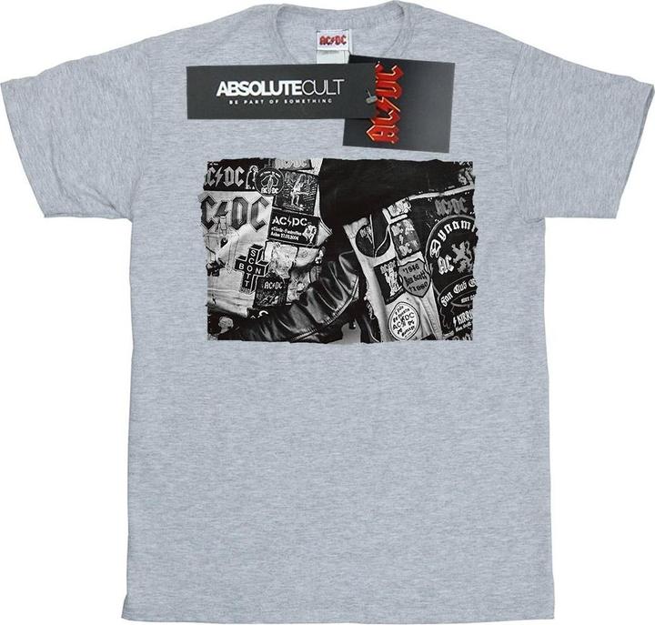 AC/DC Badges And Posters Collection TShirt