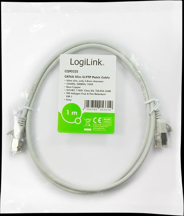 Actual product image LogiLink Network cable (STP, CAT6a, 3 m)