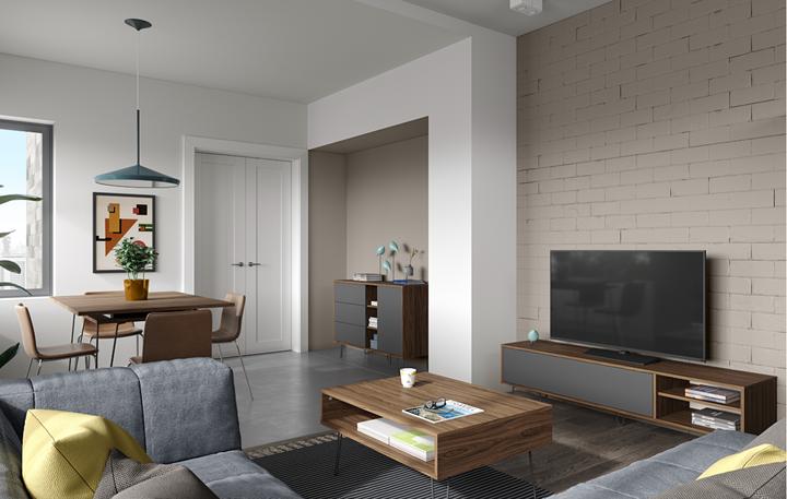 Actual product image Temahome Aero (165 x 40 x 43.5 cm)
