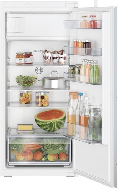 Immagine prodotto Bosch Hausgeräte Serie 2, frigorifero da incasso con scomparto freezer, 122,5 x 56 cm, cerniera a scomparsa KIL425SE0 (187 l)