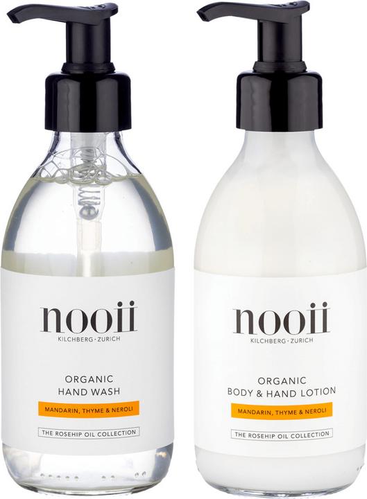 Nooii Organic - Body & Hand Set Mandarin, Thyme & Neroli