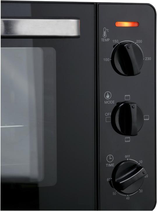 Actual product image NABO Mini oven BM1600 black/stainless steel