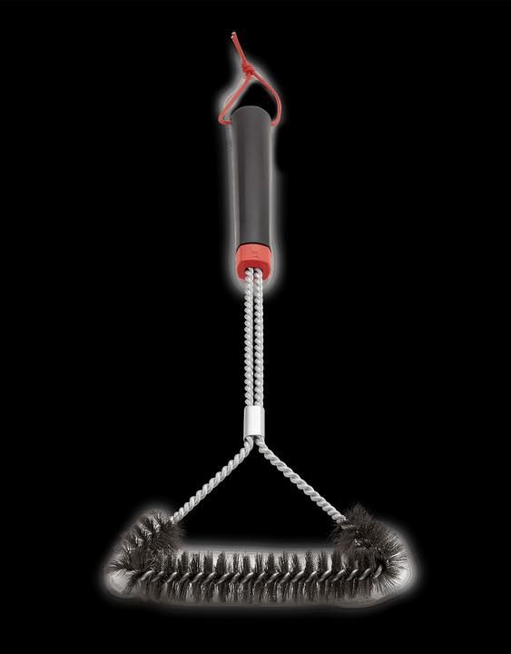 Image du produit Weber Brosse à gril à trois côtés (46 cm)