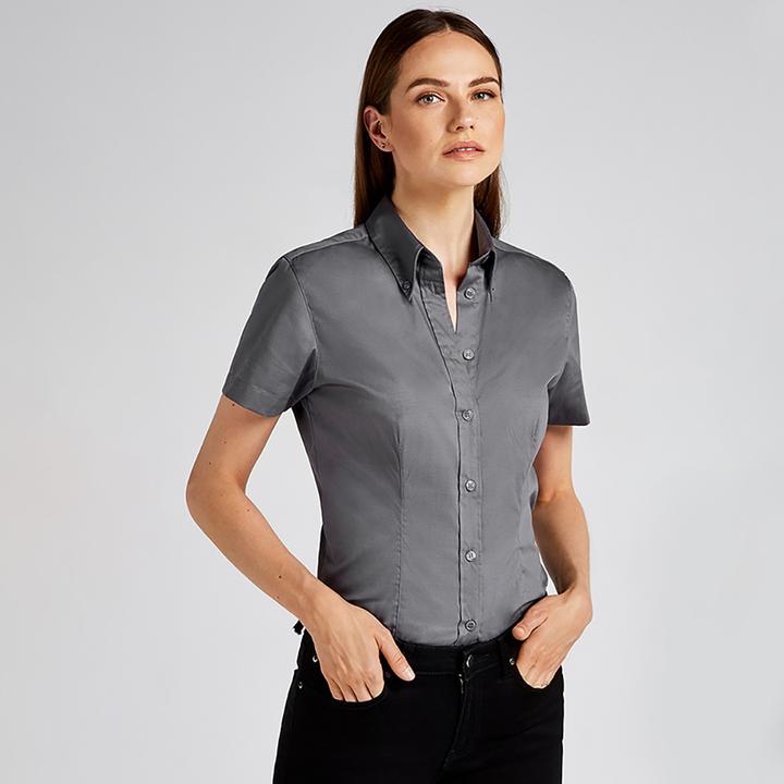 Produktbild Kustom Kit Corporate Oxford Bluse Kurzarm (34)