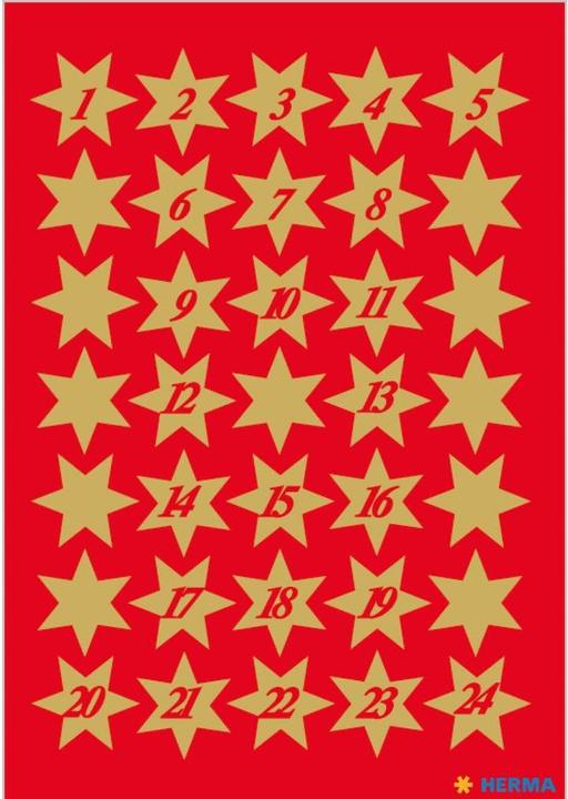 Image du produit Herma Stickers étoiles