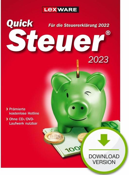 Produktbild Lexware QuickSteuer 2023 1 license(s) (1 User, 12 Monate)