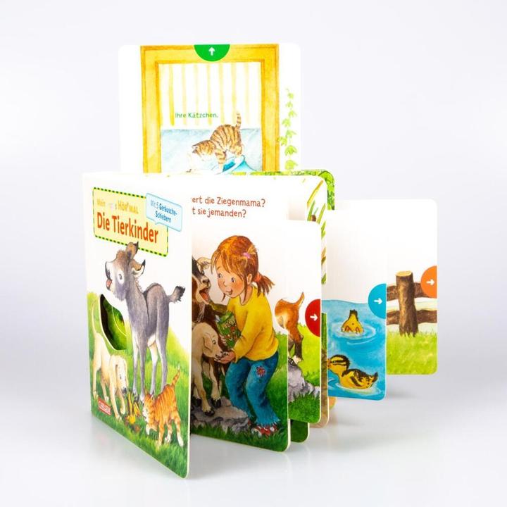 Actual product image Mein erstes Hör mal (Soundbuch ab 1 Jahr): Die Tierkinder (German, Kyrima Trapp, 2021)
