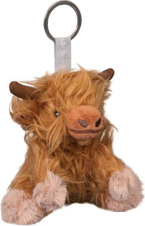 Immagine prodotto Wrendale Design Portachiavi 'Gordon' Mucca delle Highlands in peluche