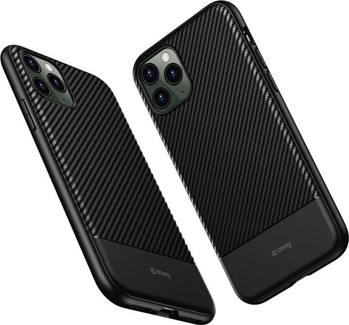 Produktbild Crong Prestige Carbon Cover Case for iPhone 11 Pro (black) (Apple iPhone 11 Pro)