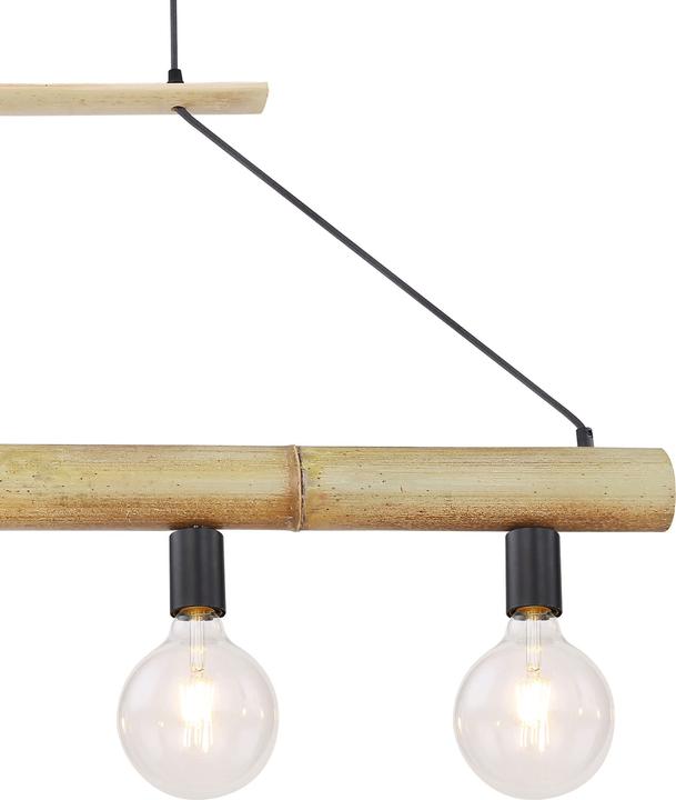 Image du produit Globo Lampe à suspendre Loreto noir 4xE27 (E27)