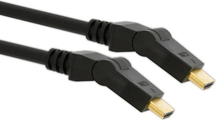 Produktbild Shiverpeaks Monitorkabel 2 x HDMI Typ A-Stecker winkelbar, 1.3b, 1,5 m (22221396) (1.50 m, HDMI)