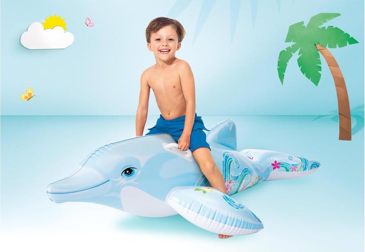 Actual product image Intex Lil' Dolphin Ride-On