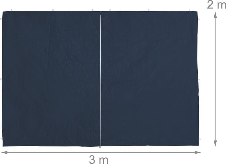 Image du produit Relaxdays 6x Paroi latérale du pavillon (10 cm, 300 cm)