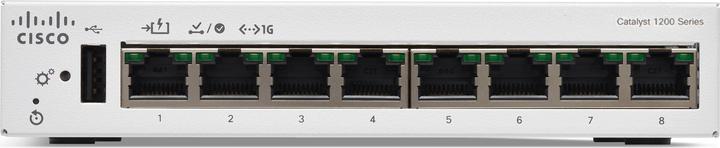 Produktbild Cisco Cat1200 8-p GE Desktop Ext PS PoE Input (8 Ports)