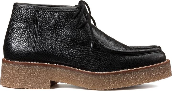 Actual product image La Redoute Collections Leather derbies with crepe soles (41)