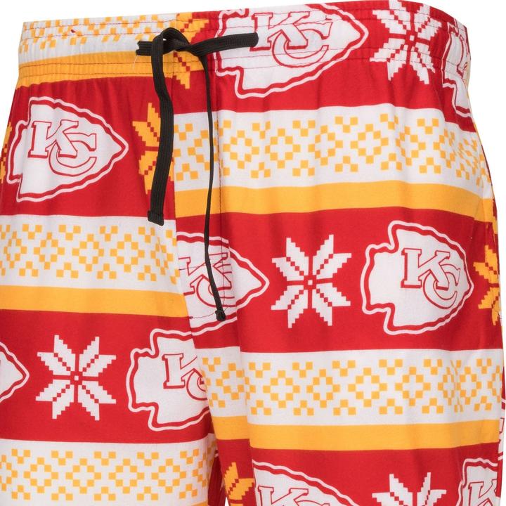Actual product image Foco NFL Winter XMAS pyjamas Kansas City Chiefs - S (S)