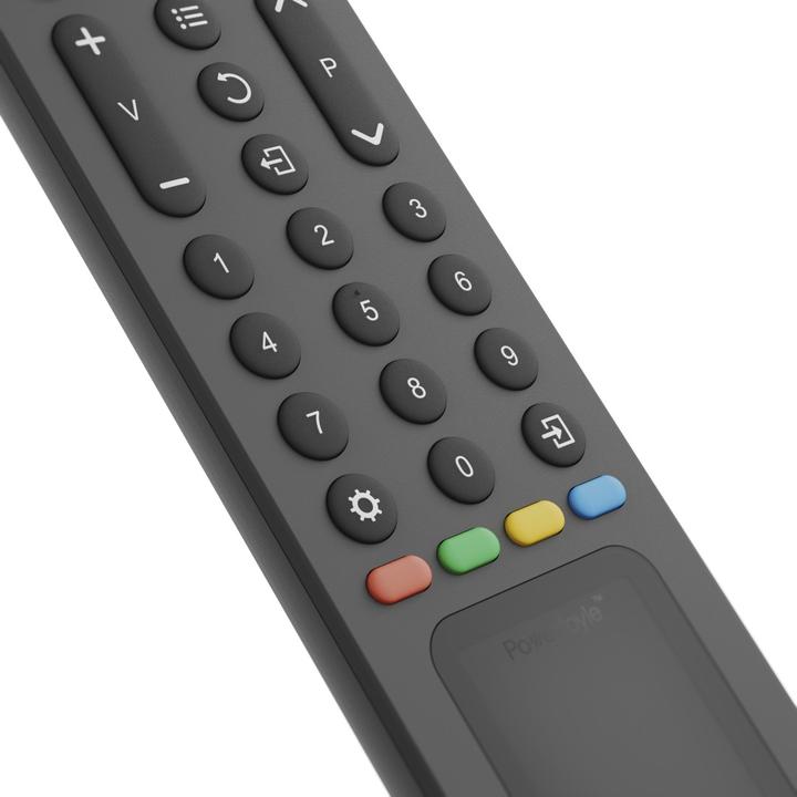 Hama Universal-Fernbedienung TV, IR, Solar, für 8 Geräte, lernfähig, App-Tasten (Télécommande universelle, Infrarouge)