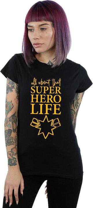 Image du produit T-shirt en coton croquis Avengers Endgame Superhero Life Womens/Ladies (XXL)