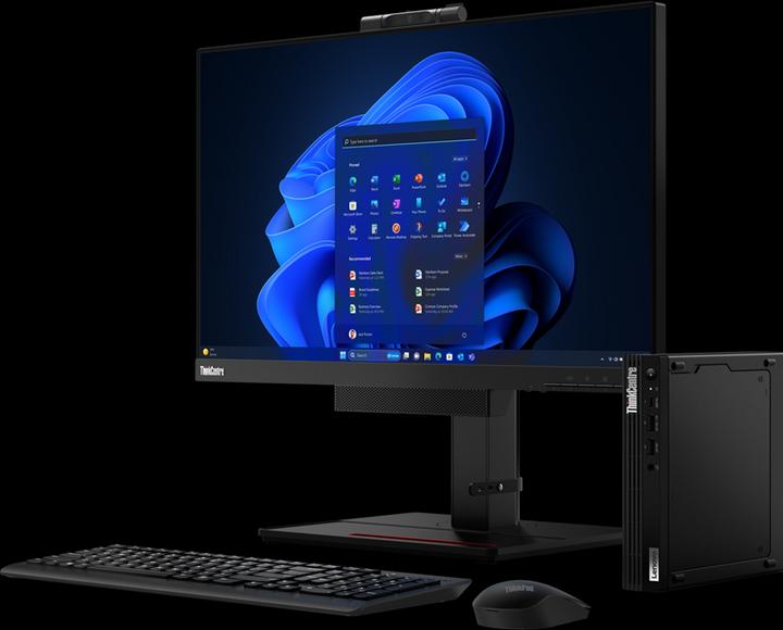 Produktbild Lenovo ThinkCentre M70q Gen 3 (Intel Core i5-12400T, 16 GB, 256 GB, UHD Graphics 730)