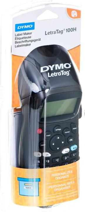 Image du produit Dymo LetraTag LT-100H BLACK clavier ABC de poche (180 dpi)