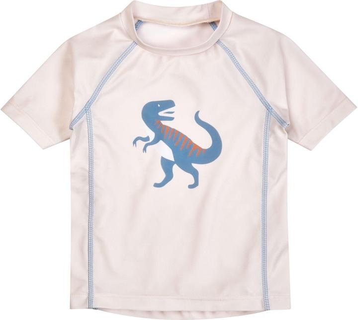 Actual product image Playshoes UV shirt short sleeve Dino Ecru size 98/104 (104)