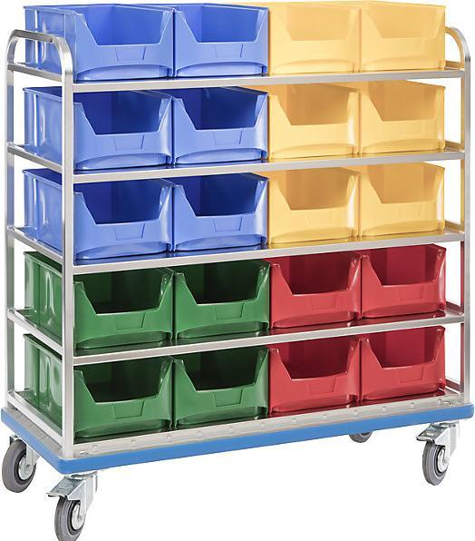 Immagine prodotto Gmöhling Carrello a ripiani G-Rack E 2801 (300 kg)
