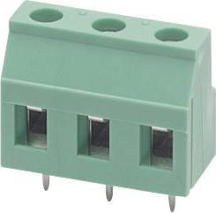 Actual product image Phoenix Contact 3 way PCB mount screw terminal,7.62mm