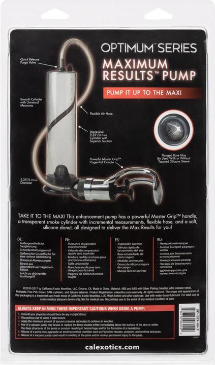 Image du produit CalExotics Max Results Pump