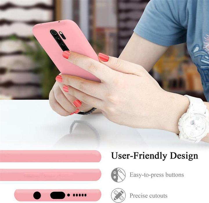 Actual product image Cadorabo TPU Liquid Silicone Case Cover (Xiaomi Redmi Note 8 Pro)