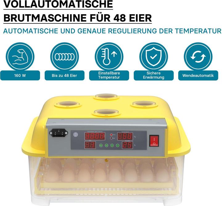 Produktbild Wiltec Automatische Brutmaschine