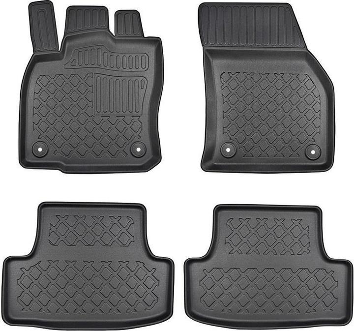 Actual product image ProPlus 3D All Weather Floor Mats Audi Q2/VW T-Roc from 2016 until today (1 set of 3 doormats)