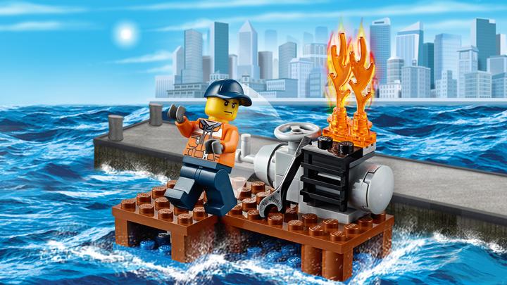 Immagine prodotto LEGO Set iniziale dei vigili del fuoco (60106, LEGO City)