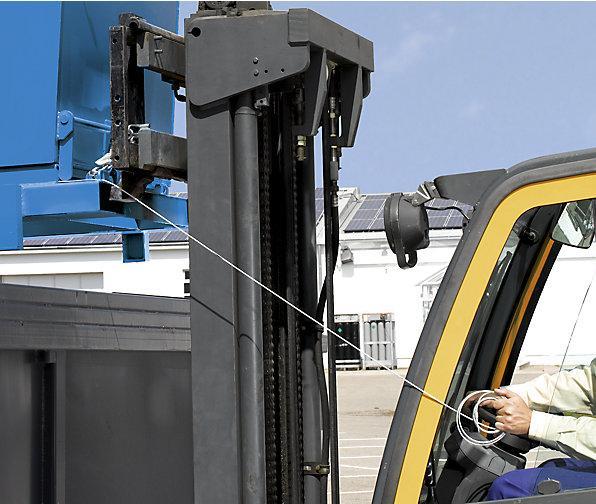 Image du produit eurokraft pro Bac basculant pour charges lourdes (1200 l)