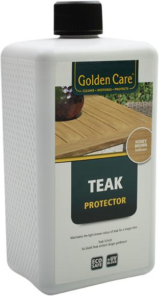 Actual product image Hunn Golden Care Teak Protector - Honey brown 1 lt (Honey brown, 1 l)