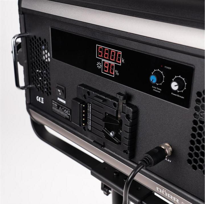 Actual product image Dörr DLP-100W LED panel with stand (novelty) (Surface luminaire)