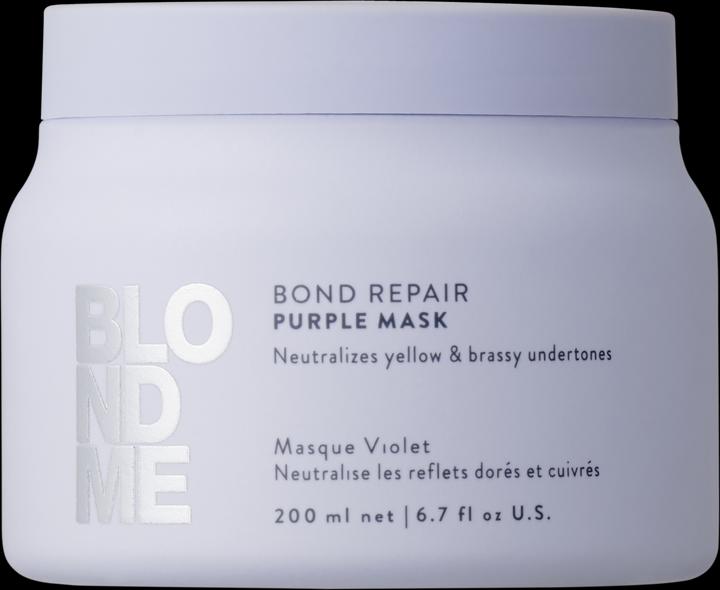 Image du produit Schwarzkopf Professional BLONDME Bond Repair Lila Maske (200 ml)