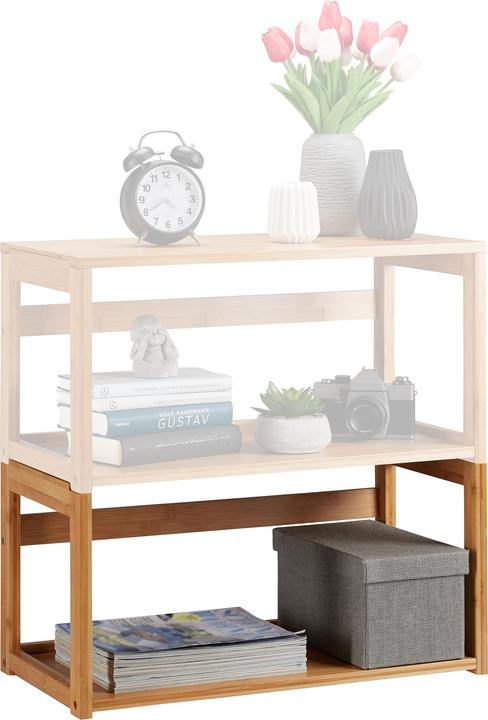 Immagine prodotto Relaxdays Scaffale impilabile (60 x 30 x 30 cm)