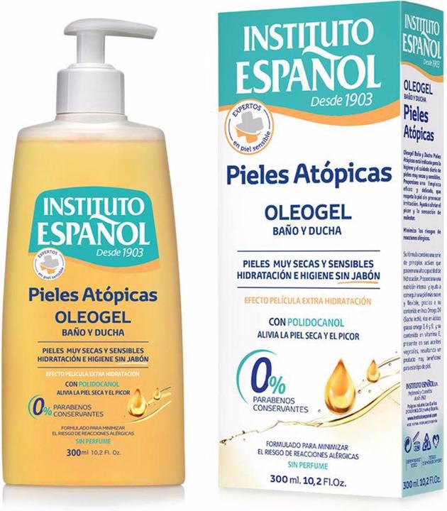 Instituto Español Atopic Skin Bath And Shower Oleogel 300 ml (300 ml)