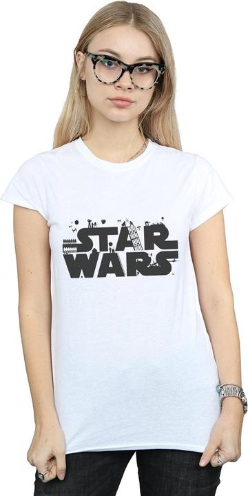 Image du produit Star Wars - T-shirt MINIMALIST LOGO - Femme (M)