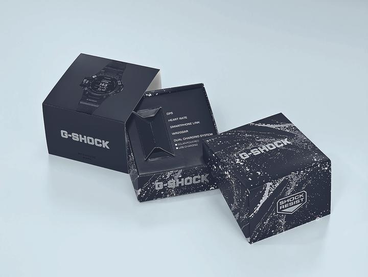 Actual product image G-Shock GBD-H1000-1 (Chronograph, Rotatable bezel, Pedometer, Digital watch, 55 mm)