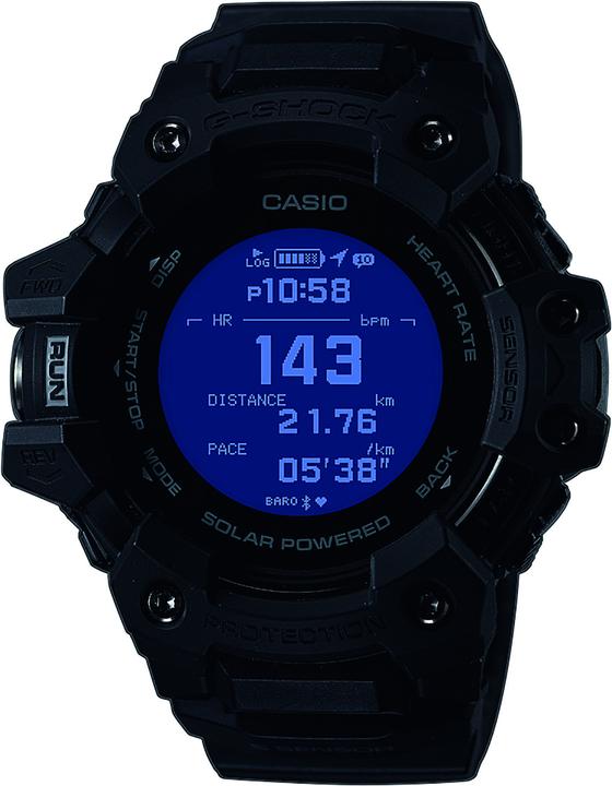 Actual product image G-Shock GBD-H1000-1 (Chronograph, Rotatable bezel, Pedometer, Digital watch, 55 mm)