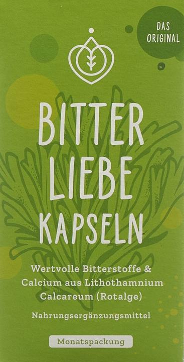 Produktbild Bitterliebe Wertvolle Bitterstoffe (90 Stück, Kapseln, 206 g)