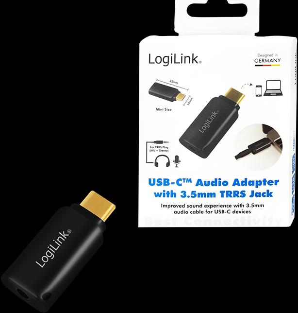 Actual product image LogiLink 3.5 mm USB-C (Digital -> Analog)