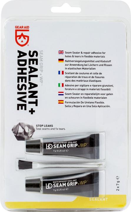 Image du produit Gear aid Pack Seam Grip 2x7 ml