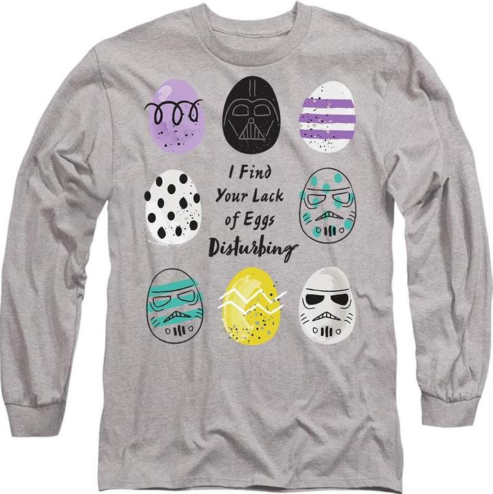 Image du produit Star Wars - T-shirt YOUR LACK OF EASTER EGGS DISTURBING - Adulte (S)