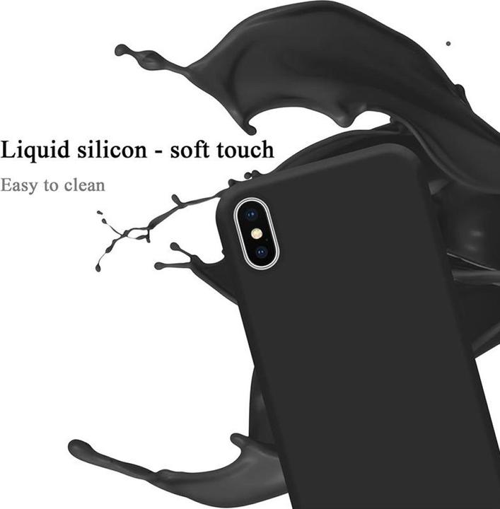 Actual product image Cadorabo TPU Liquid Silicone Case Cover (Apple iPhone XS Max)