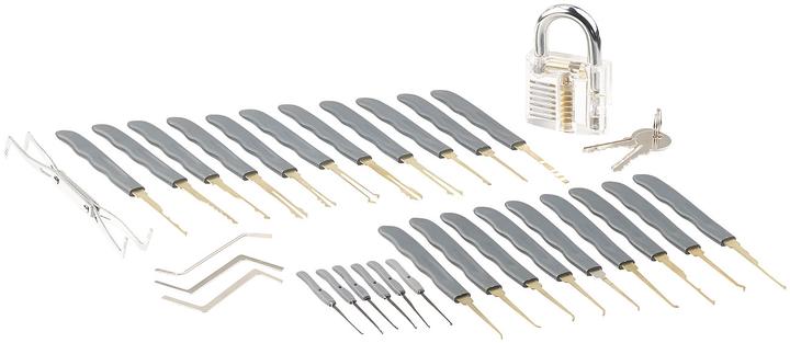 Actual product image AGT Professional lockpicking set