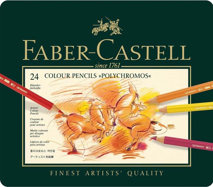 Produktbild Faber-Castell Polychromos (Mehrfarbig, 24 x)