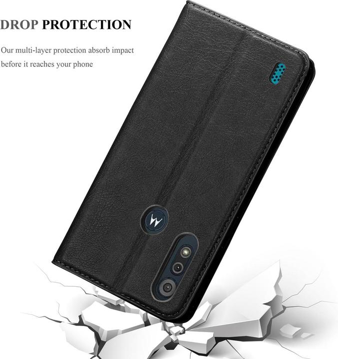 Immagine prodotto Cadorabo Copertina magnetica invisibile del libro (Motorola Moto E6s)